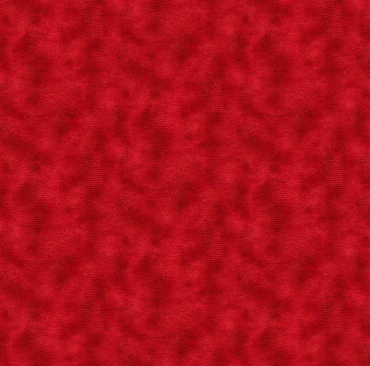 Red Equipoise Cotton Wideback Fabric per yard