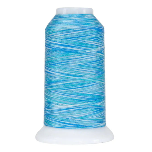 9073 Ice Blue Omni Variegated Polyester Thread