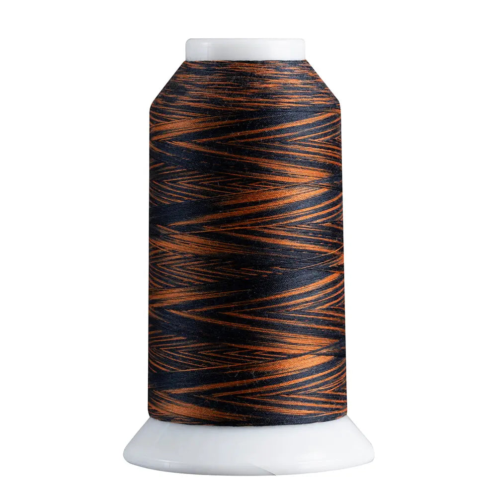 804 Rust/Black Superior Spirit Variegated Polyester Thread