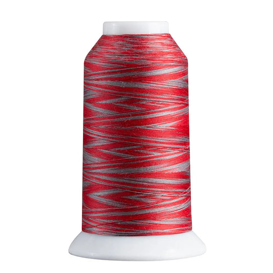 809 Red/Gray Superior Spirit Variegated Polyester Thread