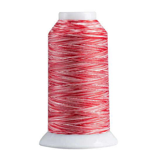 811 Red/White Superior Spirit Variegated Polyester Thread