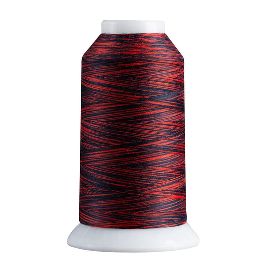 812 Red/Navy Superior Spirit Variegated Polyester Thread