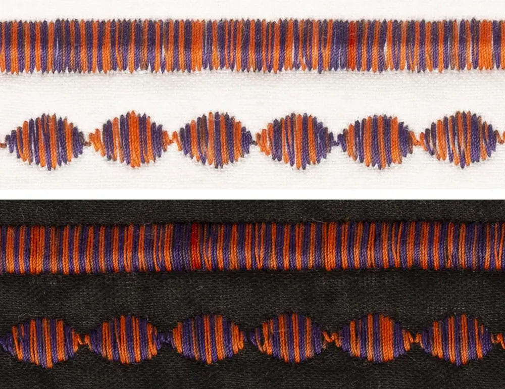 821 Orange/Purple Superior Spirit Variegated Polyester Thread