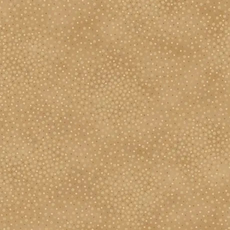 Natural Dark Tan Spotsy Wideback Cotton Fabric per yard