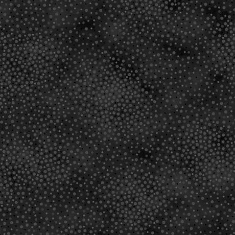 Black Spotsy Wideback Cotton Fabric per yard