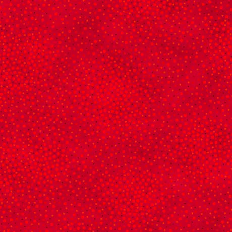 Red Vibrant Spotsy Wideback Cotton Fabric per yard