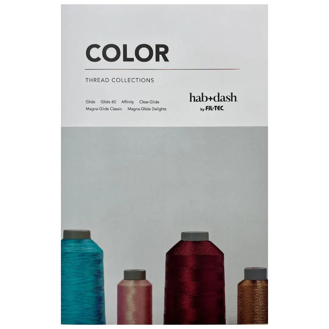 Hab+Dash Polyester Thread Color Card (Glide)