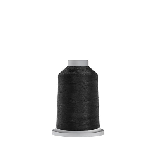 11001 Black Glide Polyester Thread - 1,100 yards Mini Spool