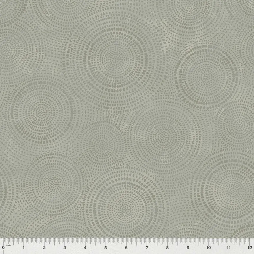 Grey Radiance Wideback Cotton Fabric per yard