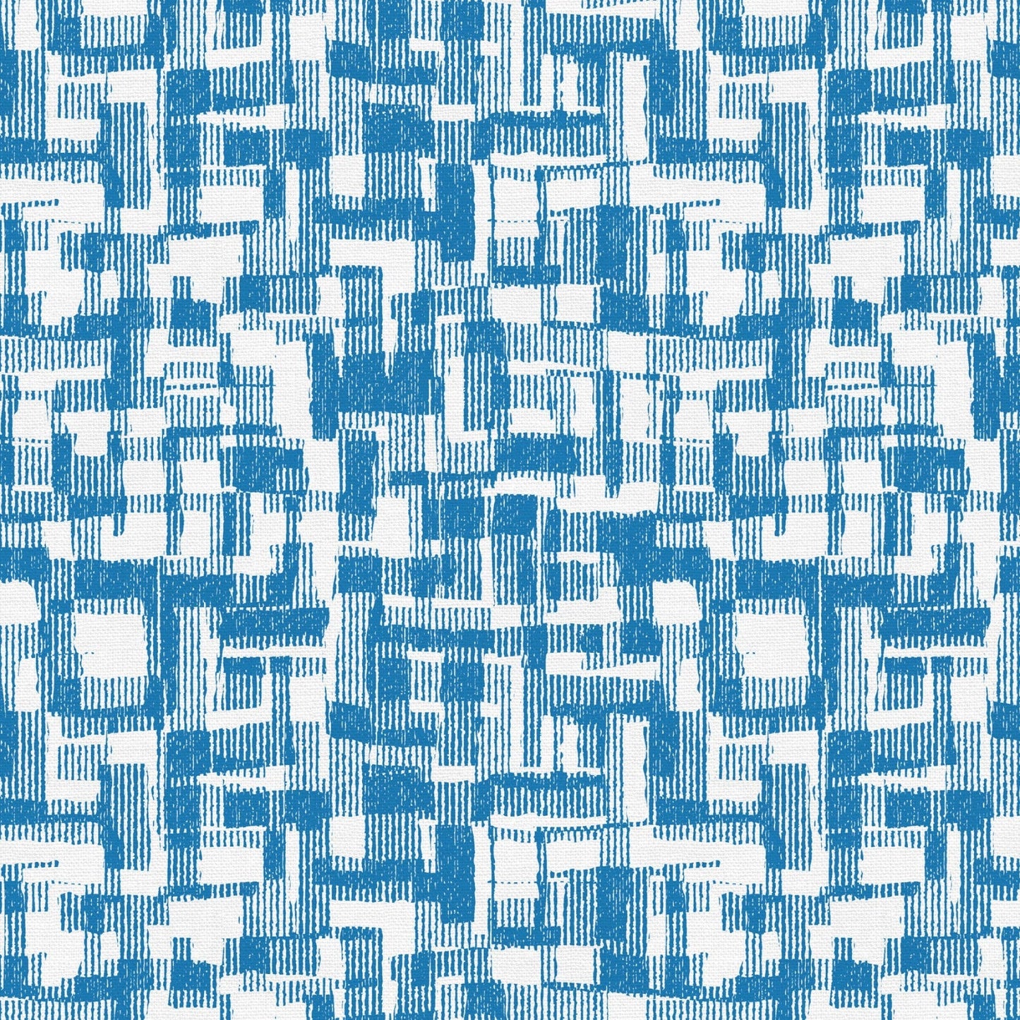 Blue Barcodes Cotton Wideback Fabric Per Yard