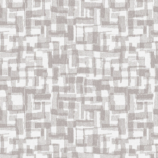 Grey Barcodes Cotton Wideback Fabric Per Yard