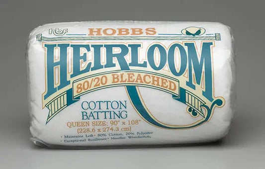 Hobbs Heirloom Bleached 80/20 Batting Package