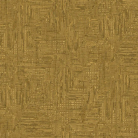 Brown Grass Roots Wheat Cotton Wideback Fabric per yard