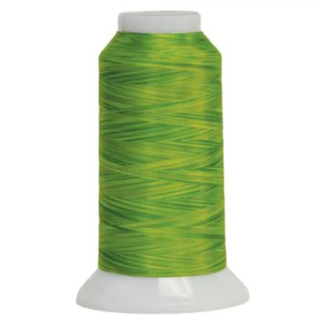 5062 Glowing Green Fantastico Variegated Polyester Thread