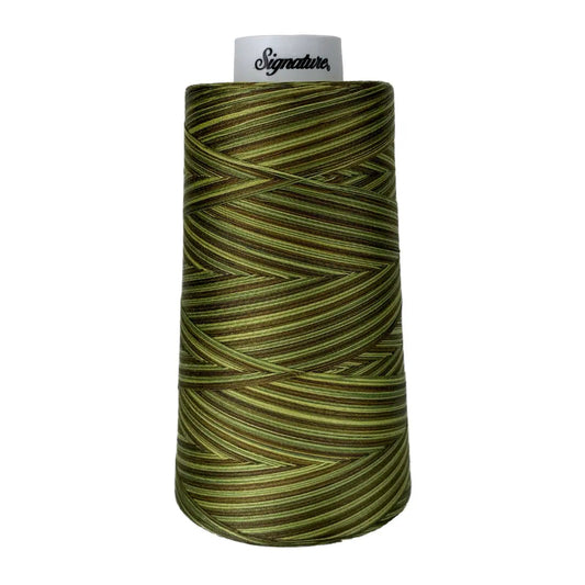 F152 Olive Hues Signature Cotton Variegated Thread