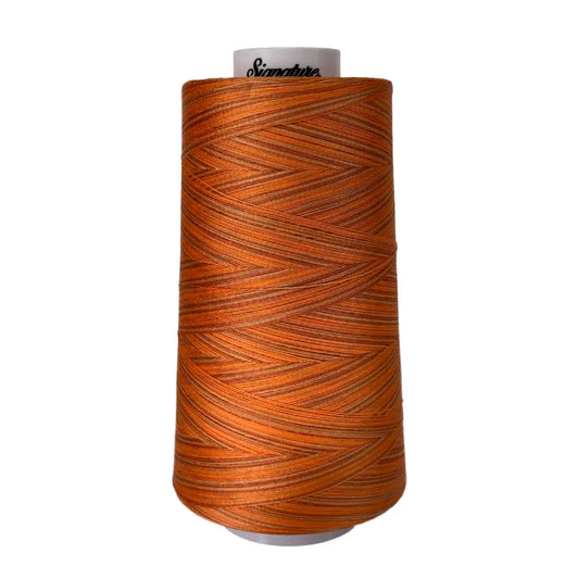 M77 Peachy Tones Signature Cotton Variegated Thread