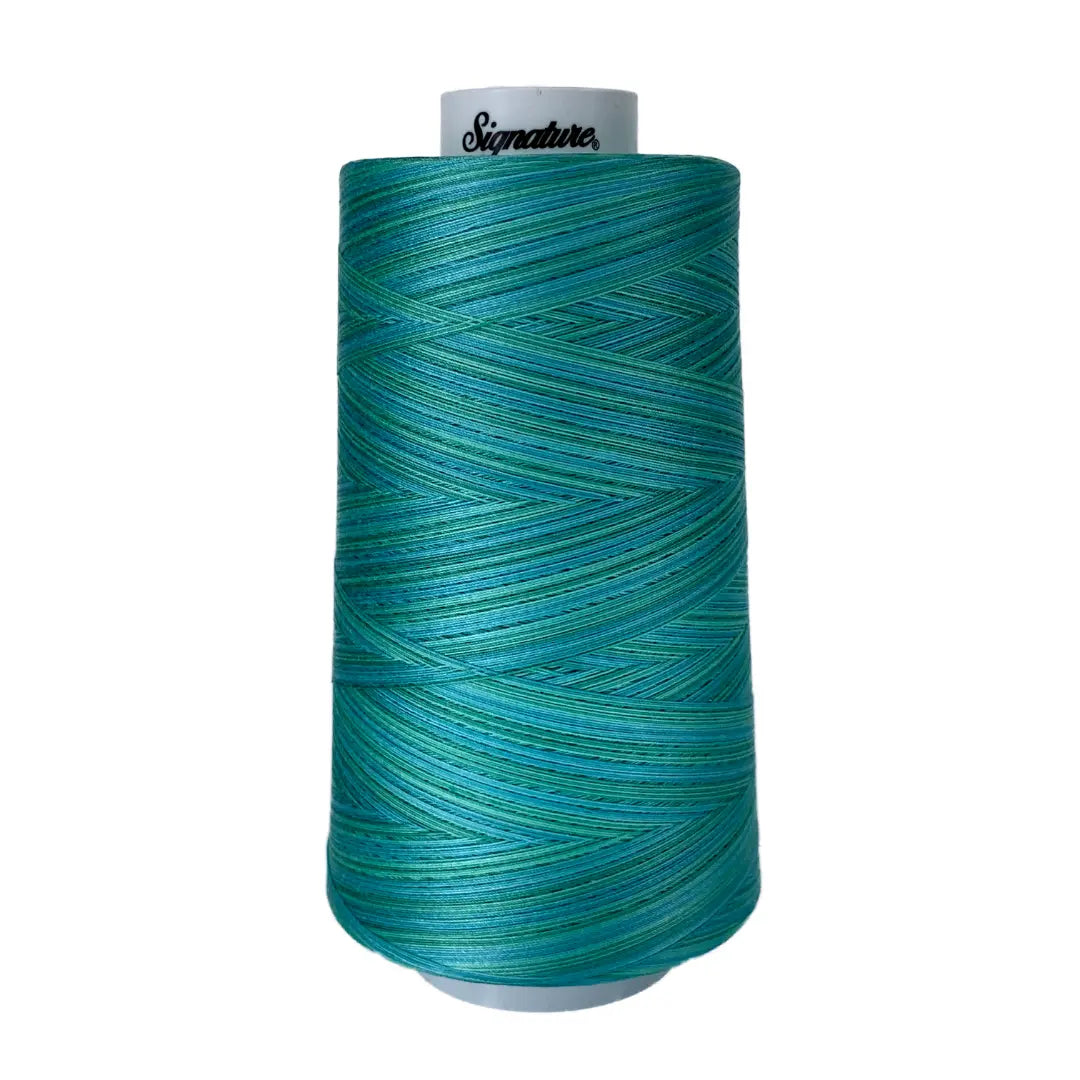 M83 Aqua Waters Signature Cotton Variegated Thread