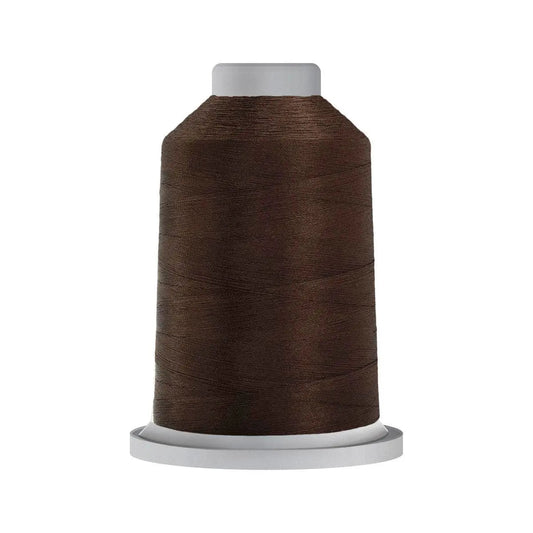 24625 Brunette Glide Polyester Thread - 5,500 yards King Spool