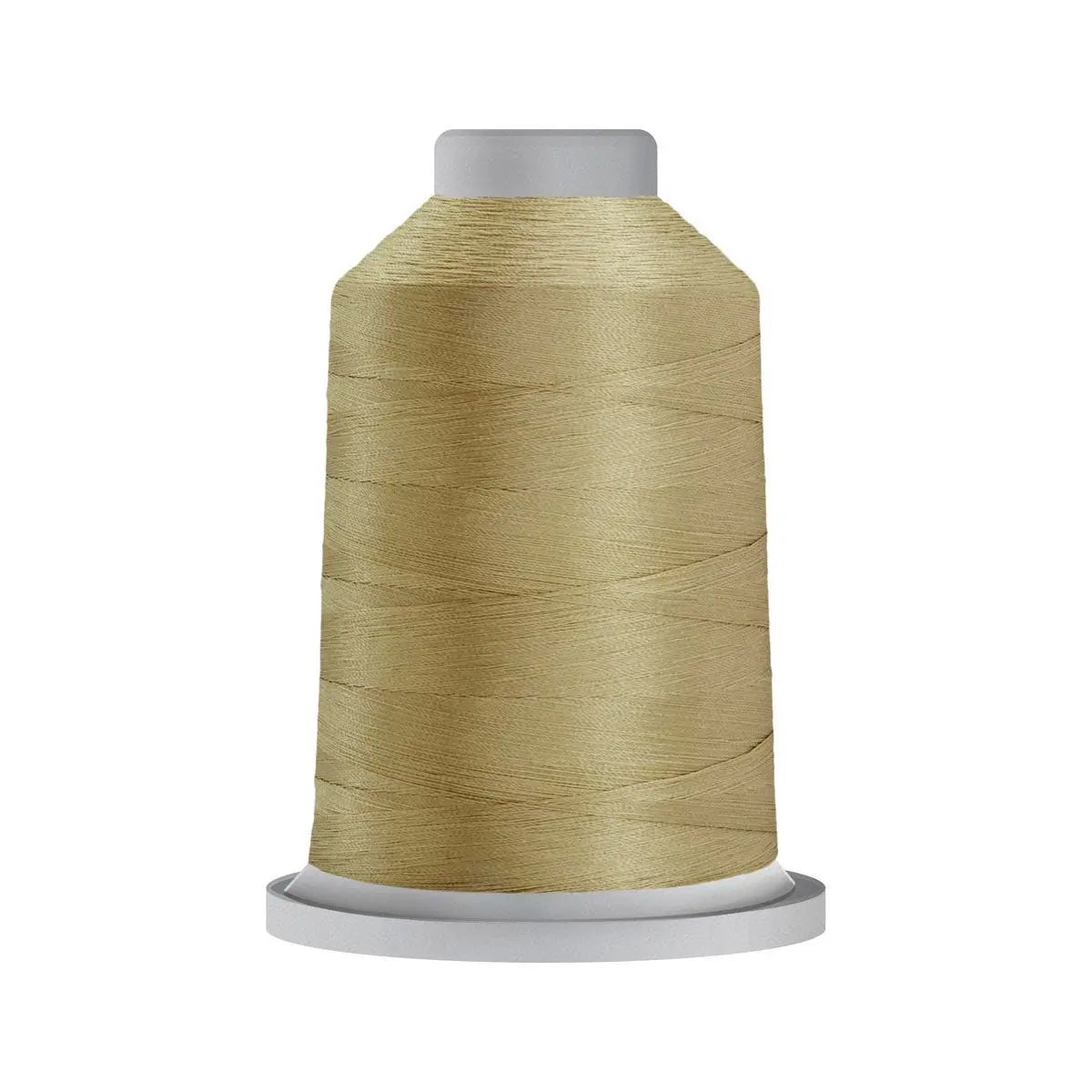 24525 Khaki Glide Polyester Thread - 5,500 yards King Spool