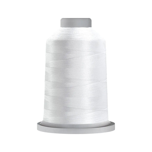 10002 Super White Glide Polyester Thread - 5,500 yards King Spool