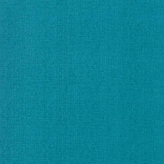 Blue Turquoise Thatched Cotton Wideback Fabric Per Yard